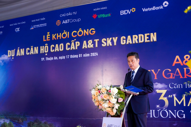 Lễ động thổ A&T Sky Garden